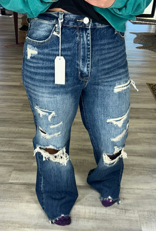 HR Rigid Vintage Flare Jeans