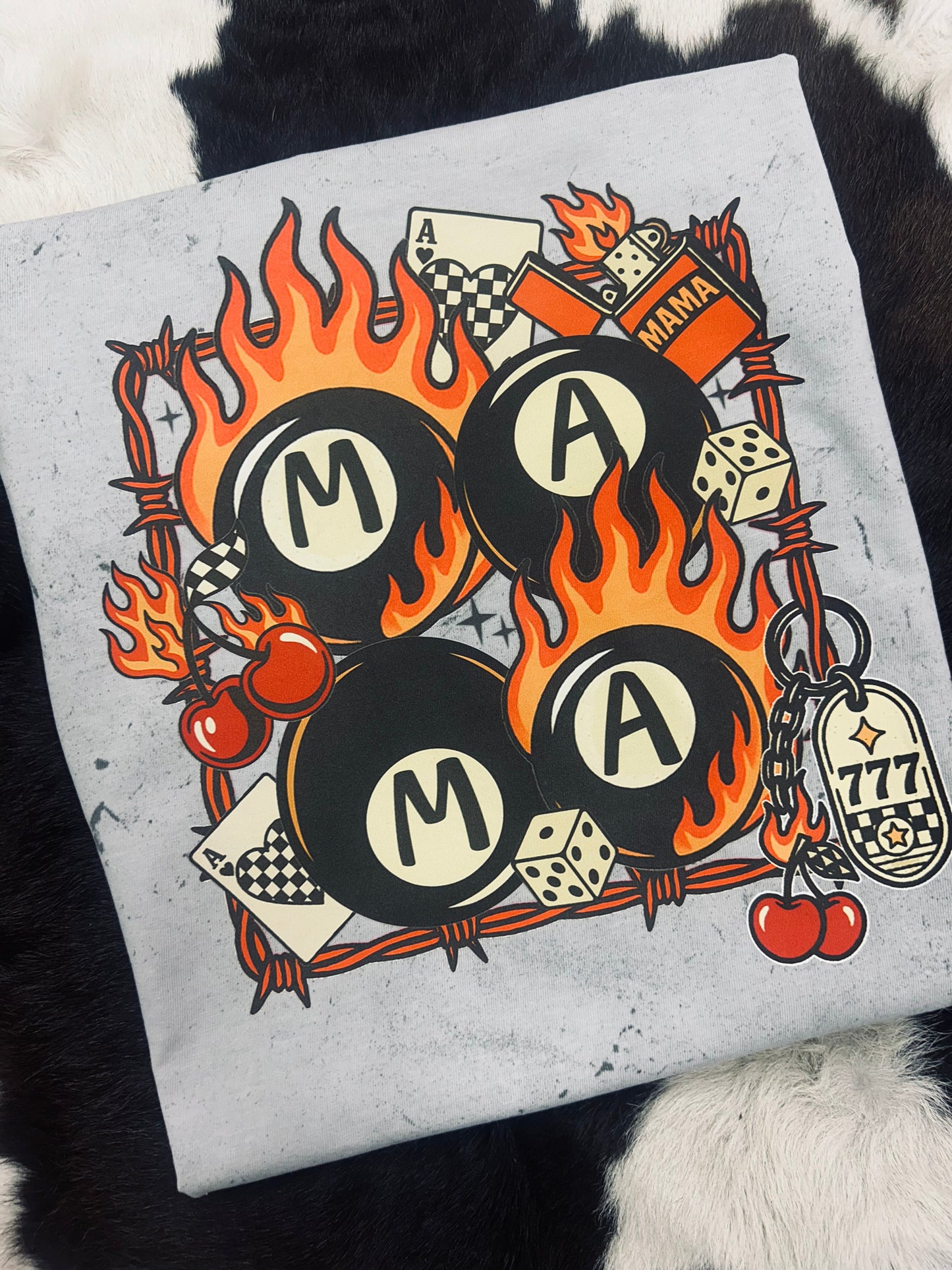 Flaming Mama Tee