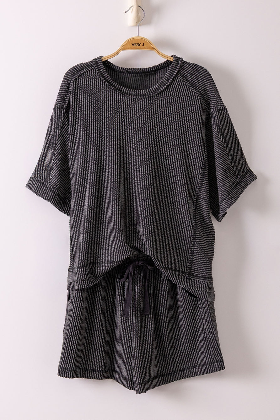 Ribbed Knit Comfy Short st