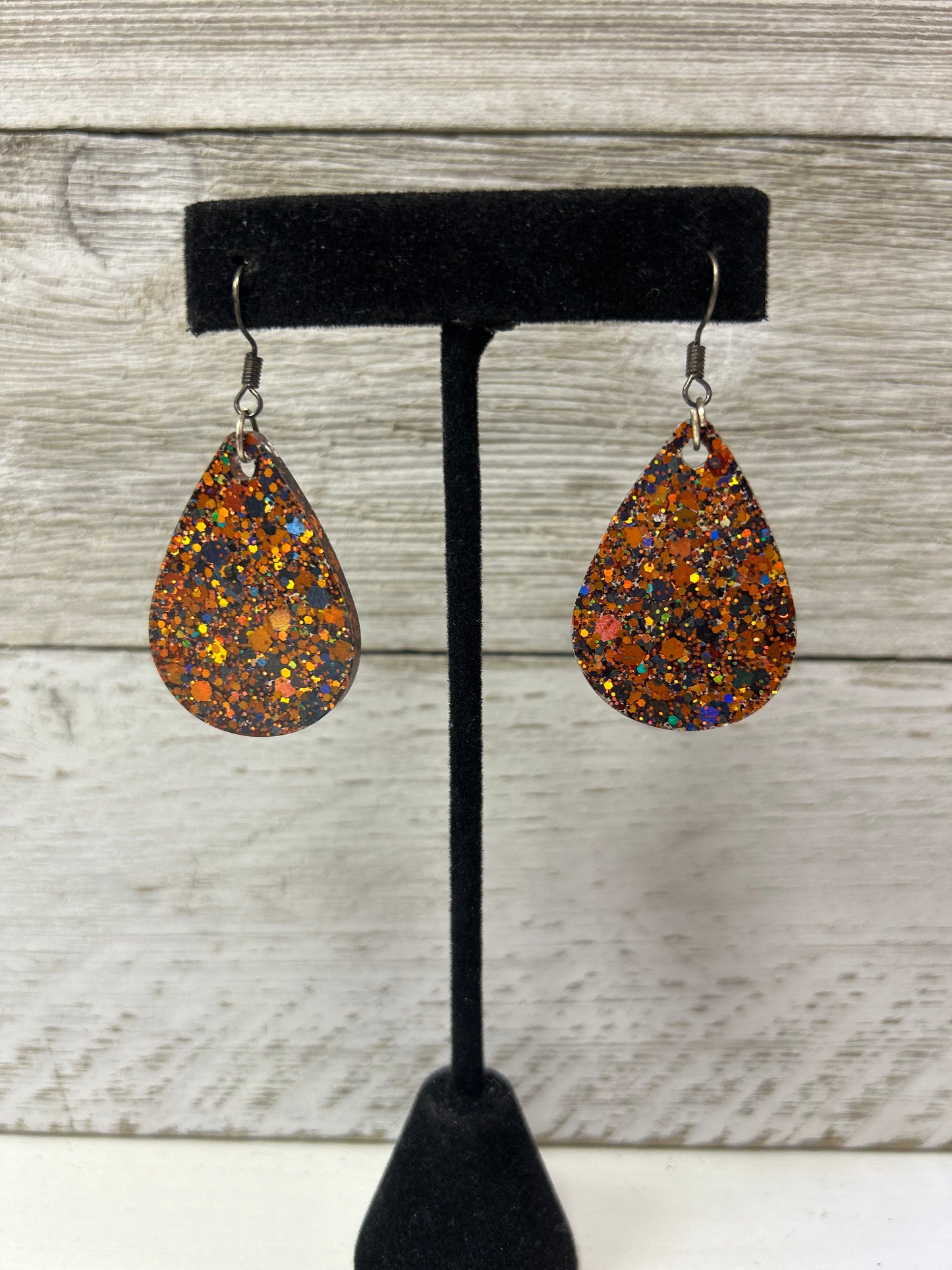 Autumn Mix Resin Earrings