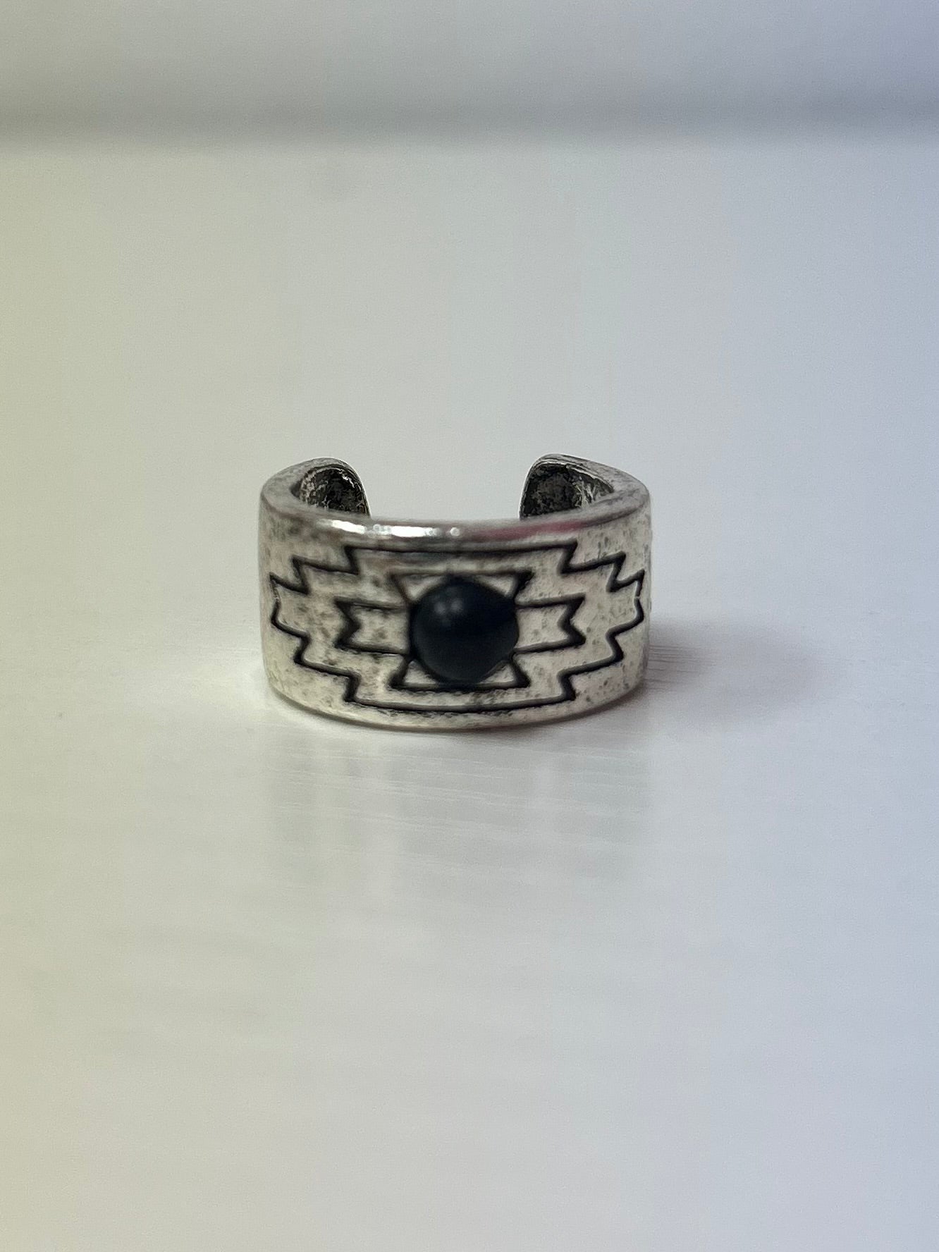 Western Aztec Cuff Ring