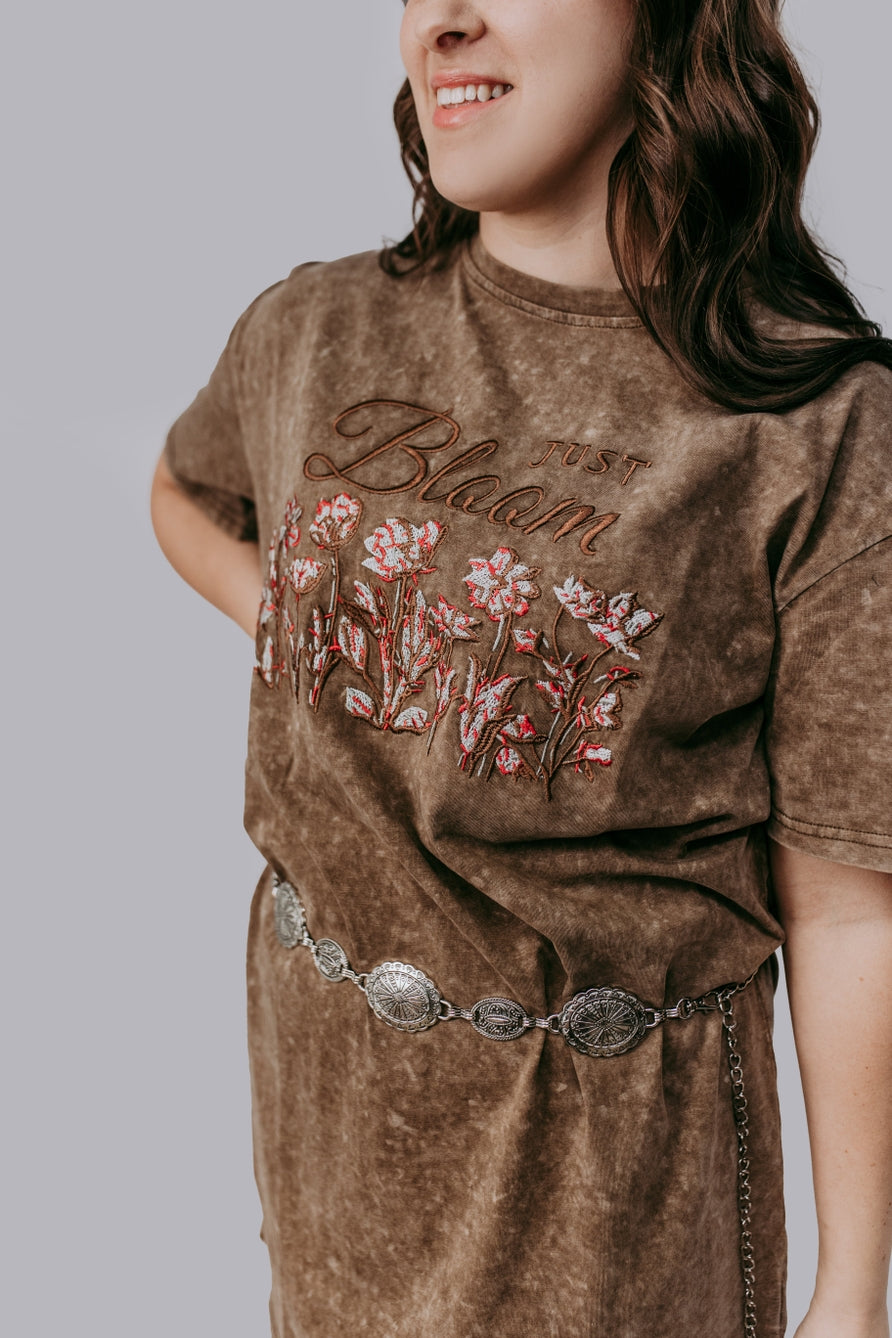 Bloom T-shirt Dress