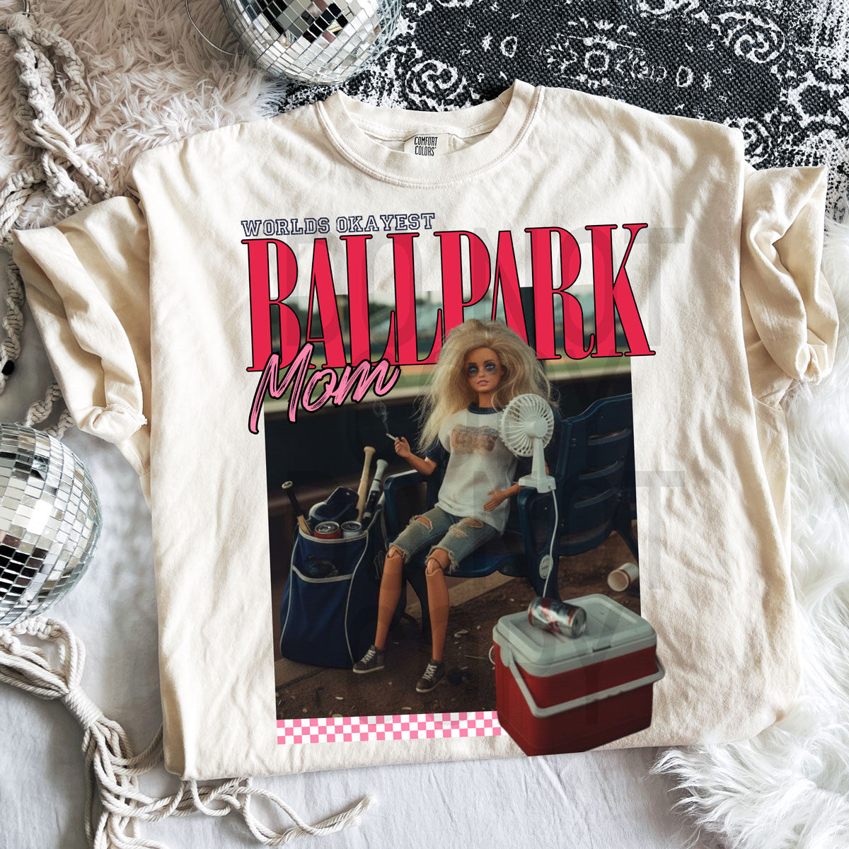 Ballpark Mom T-shirt