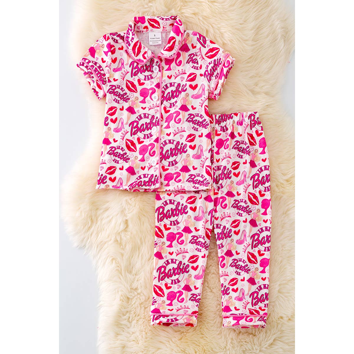 Youth Barbie Pajama Set