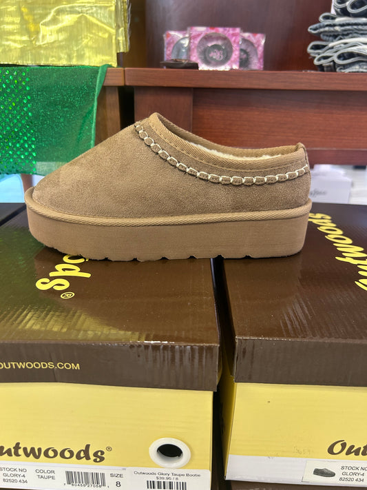 Outwoods Glory Taupe Bootie
