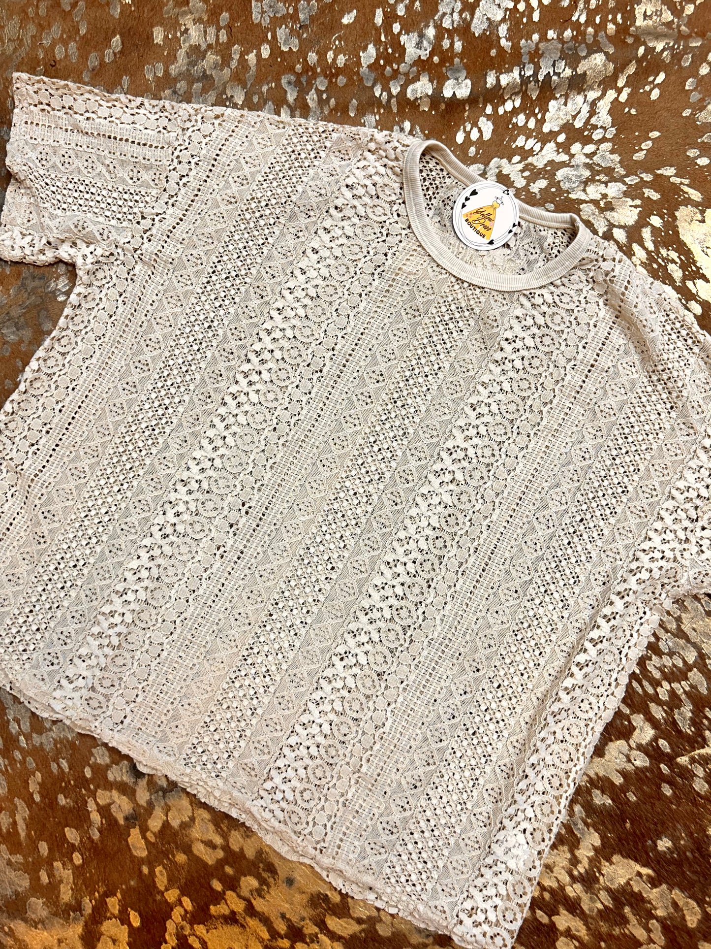 Lace Natural Blouse