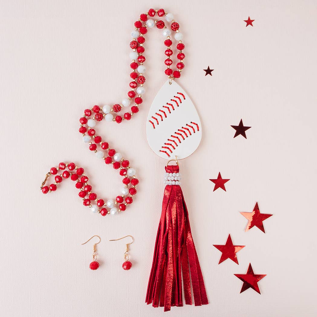 Baseball Necklace