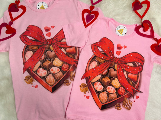 Box Of Chocolates Mommy & Me Tee