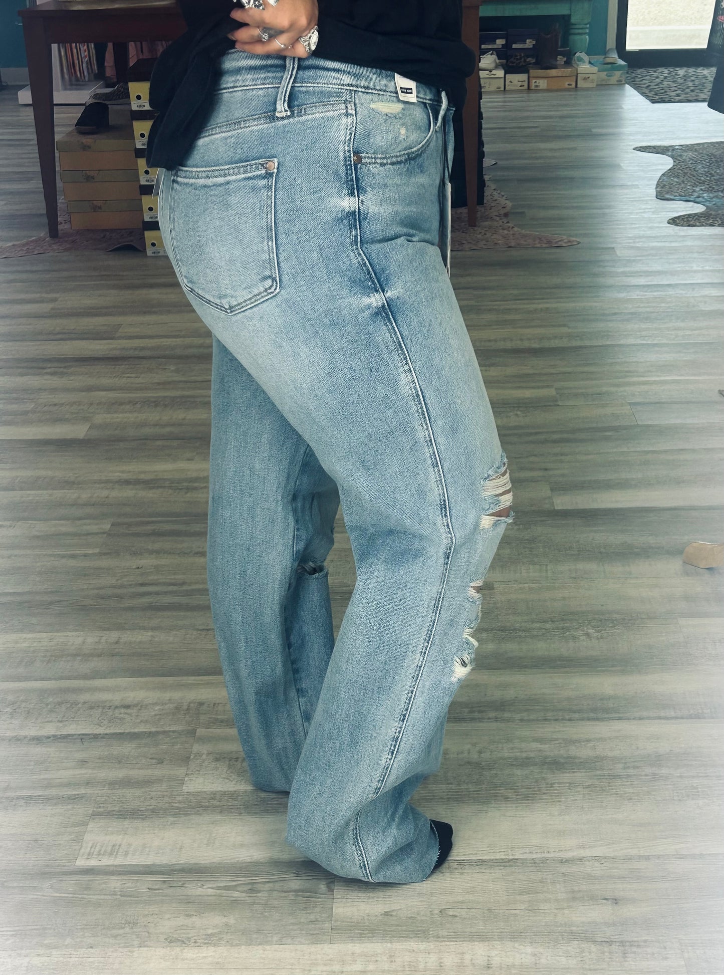 JB HW Rigid Magic 90's Destroy Straight