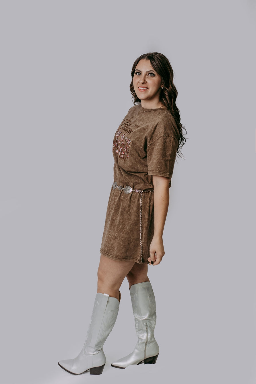 Bloom T-shirt Dress