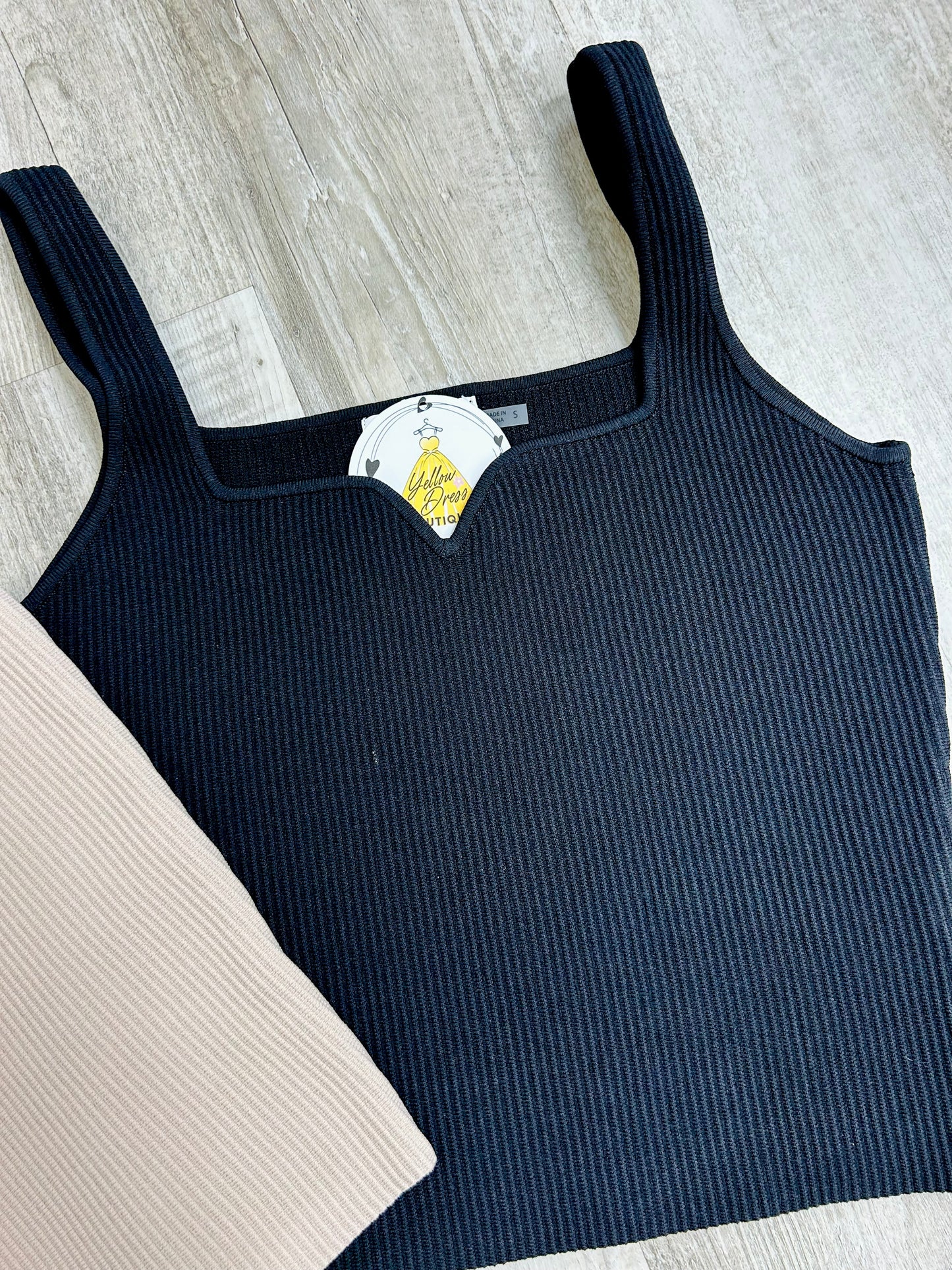 Essential Ribbed Tank
