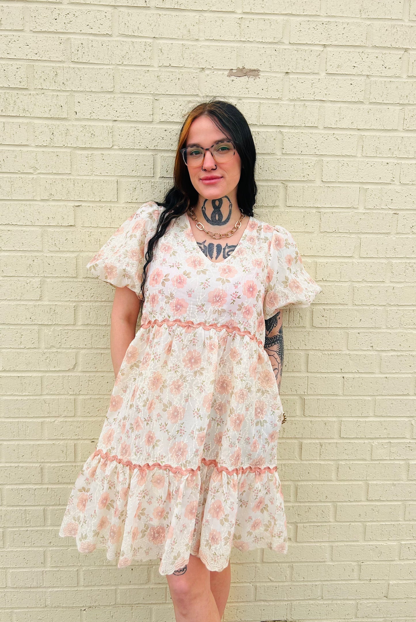 Vintage Rose Dress