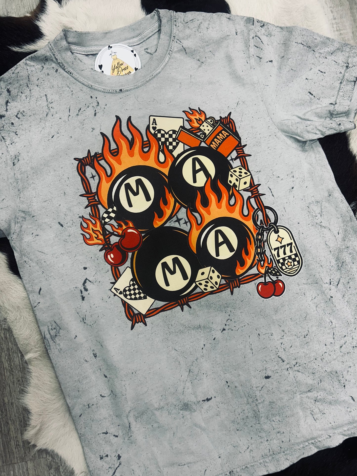 Flaming Mama Tee