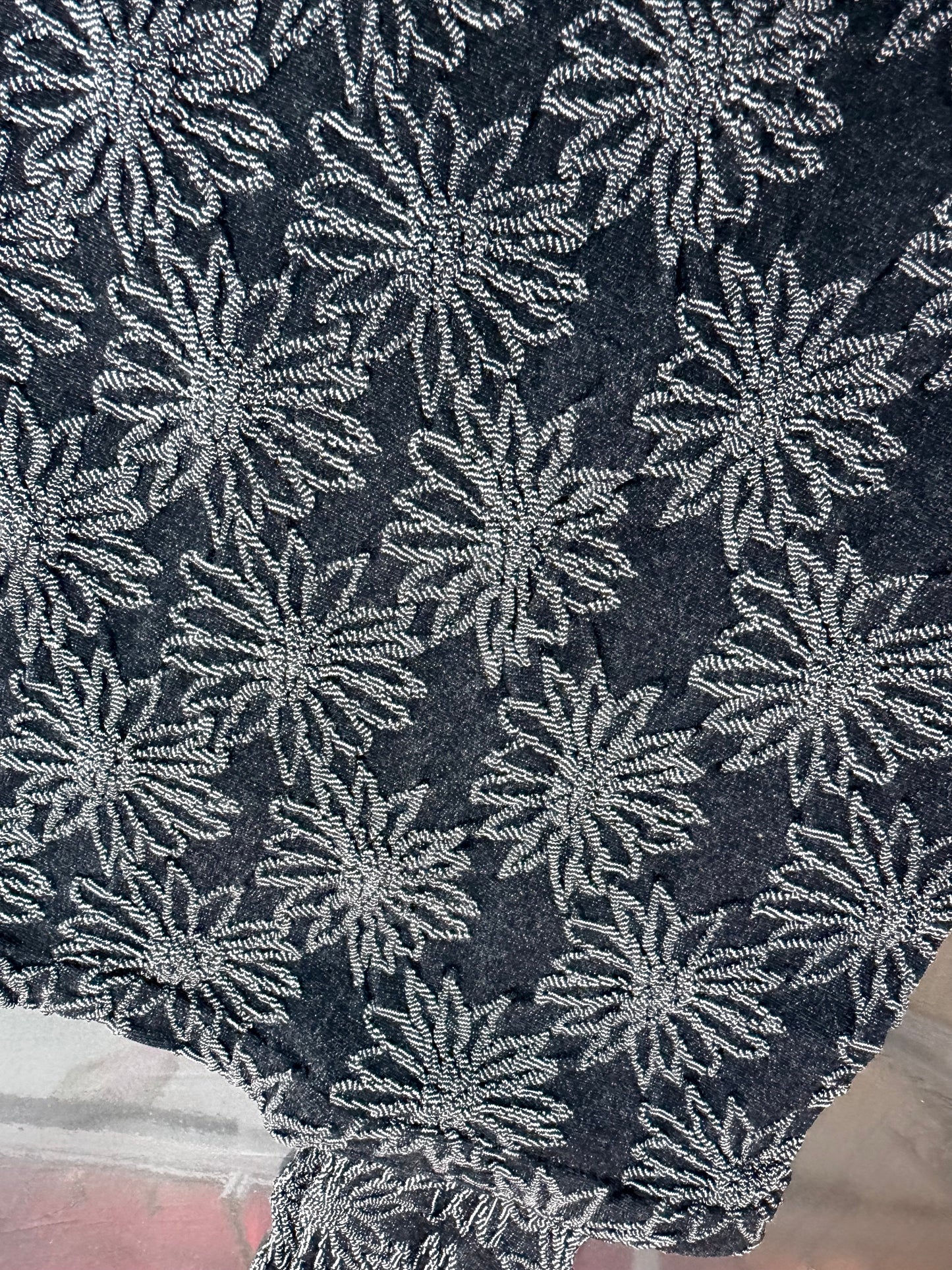 Floral Jacquard Seamless Tank Top