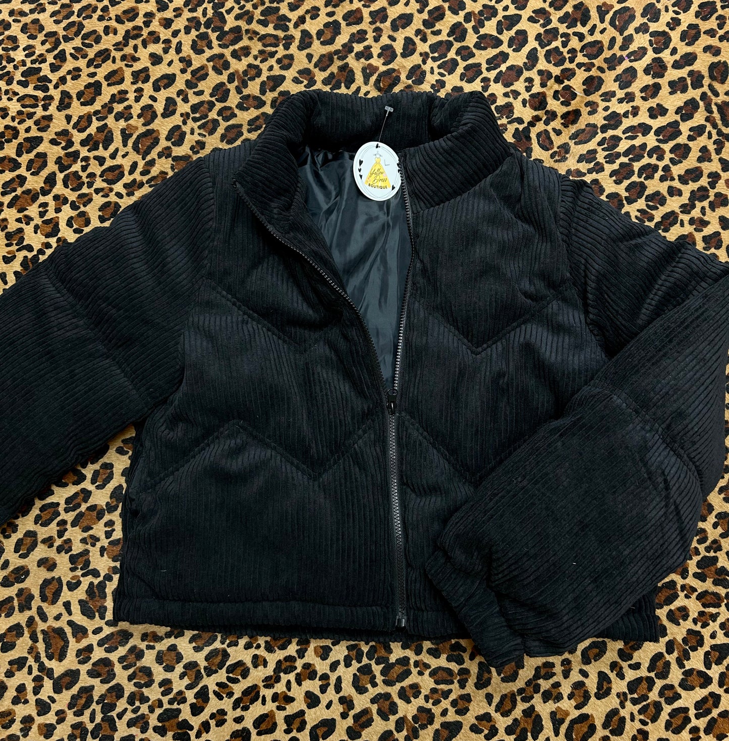 Corduroy Puffer Jacket