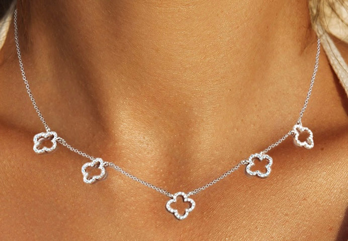 Gold Dipped Cz Pendant Necklace