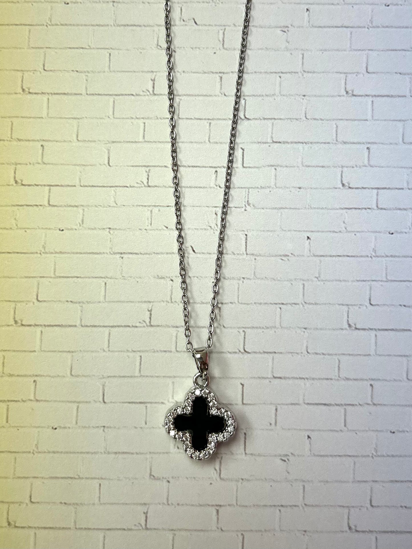 Reversible Clover Necklace