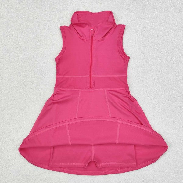 Sleeveless Girls Active Wear Dress