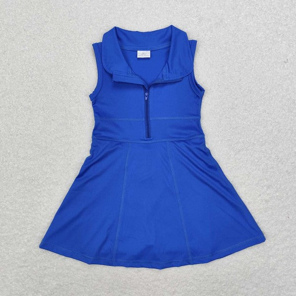 Sleeveless Girls Active Wear Dress