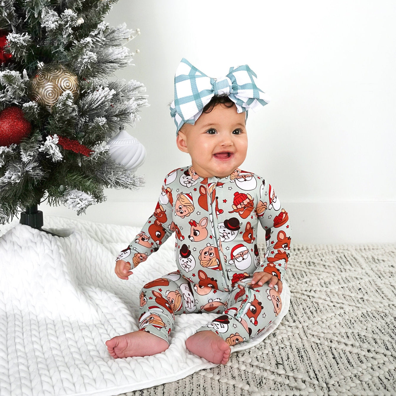 Rudolph Bamboo Onesie