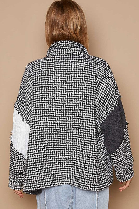 Houndstooth Shacket