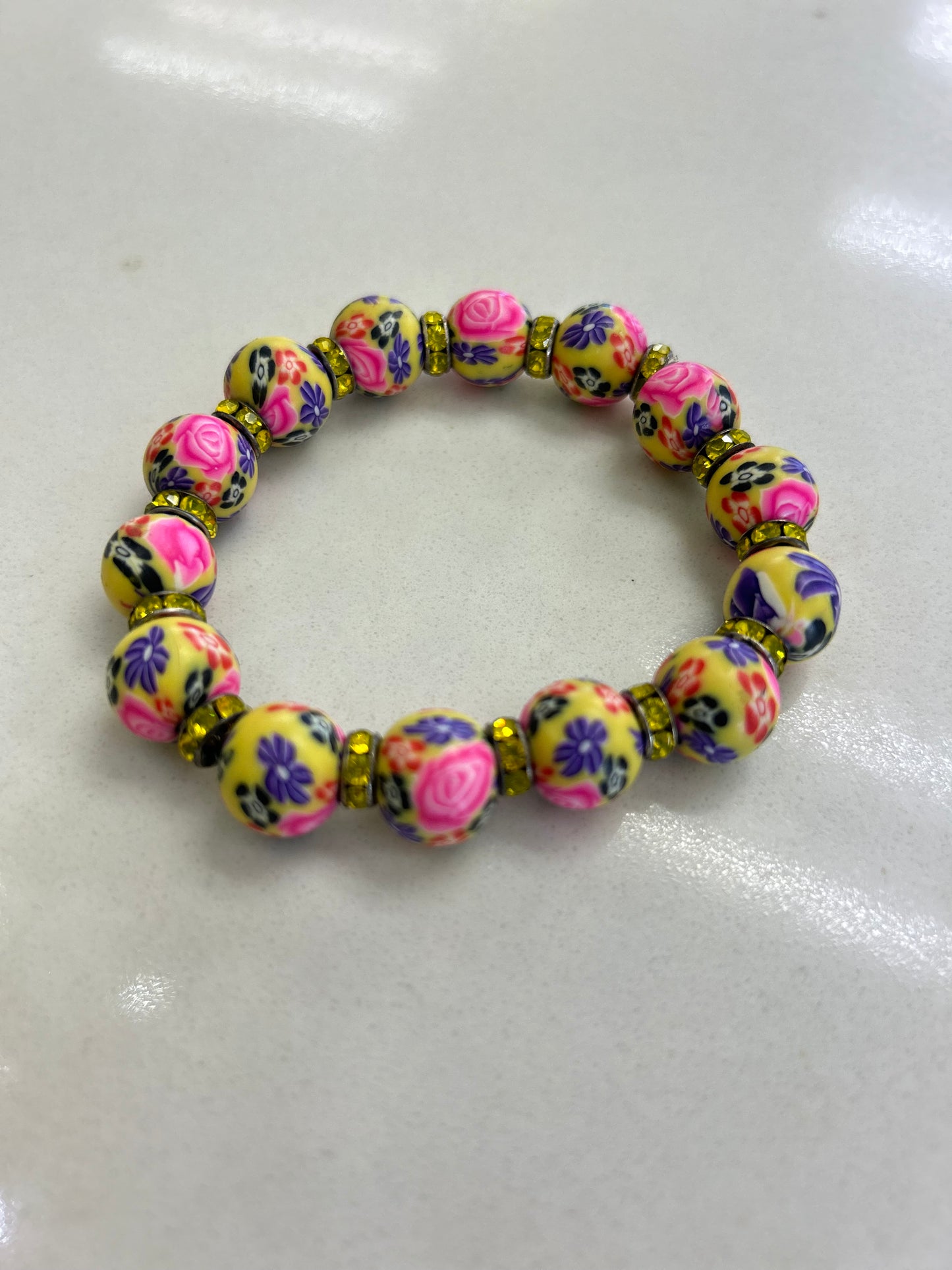 Funky Floral Bracelet