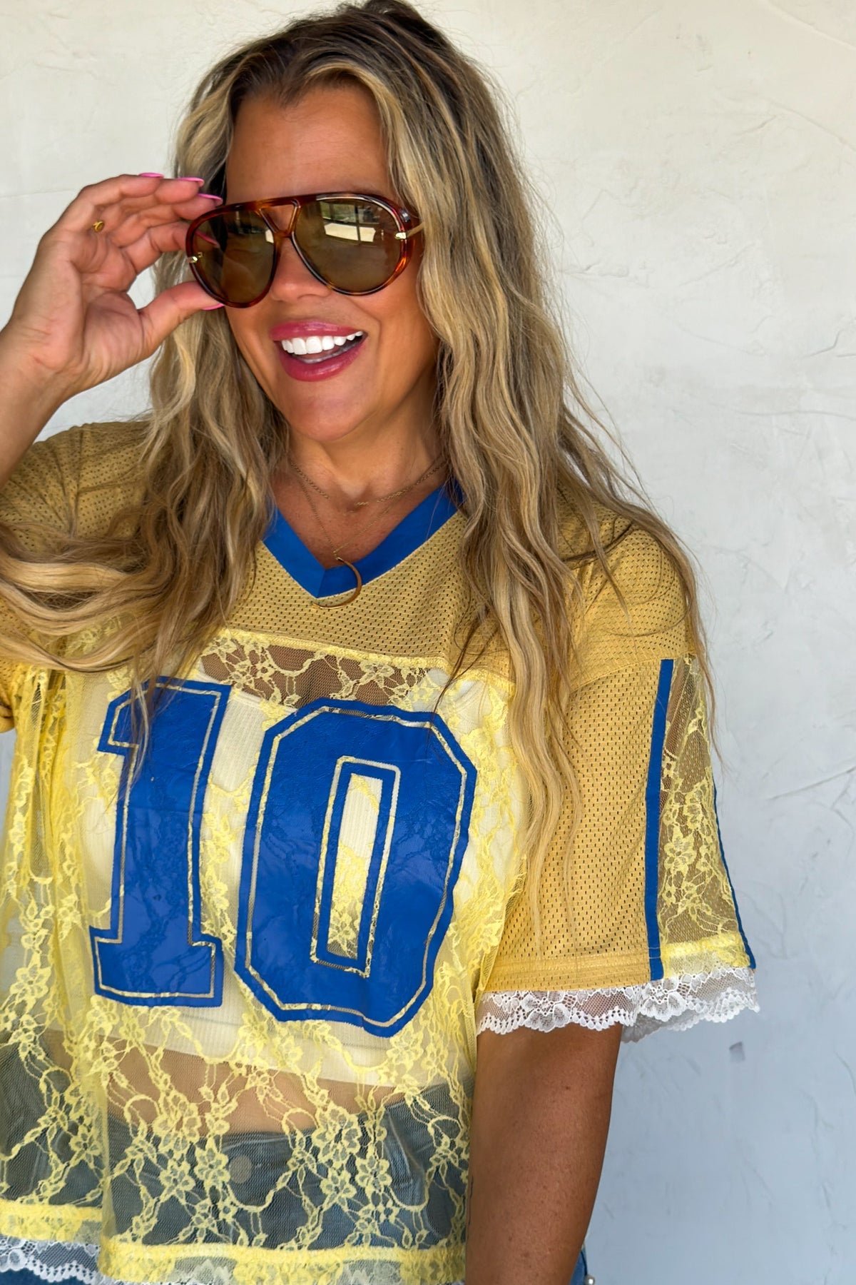 Bleacher Babe Lace Jersey