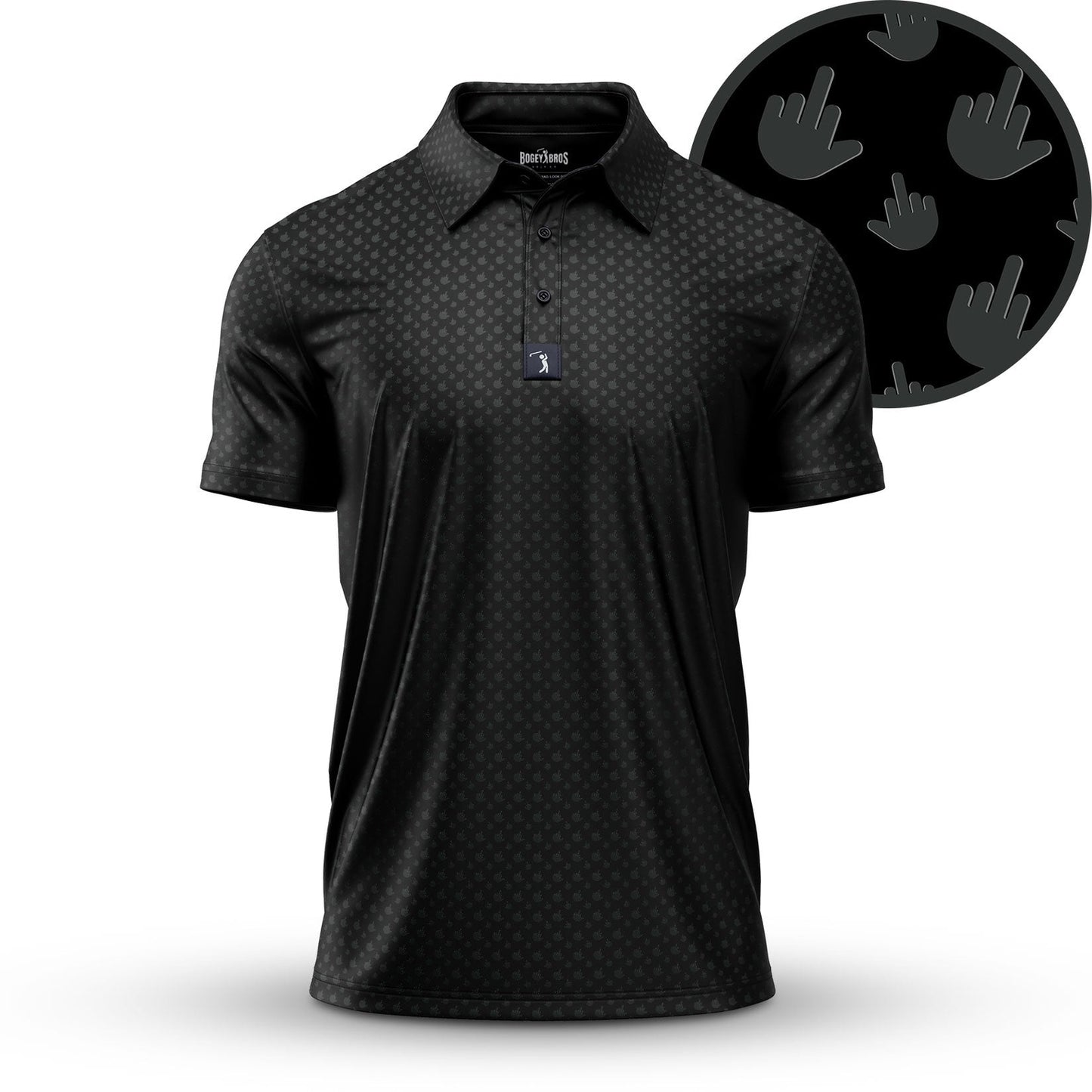 Bogey Bros Birdie Finger Polo