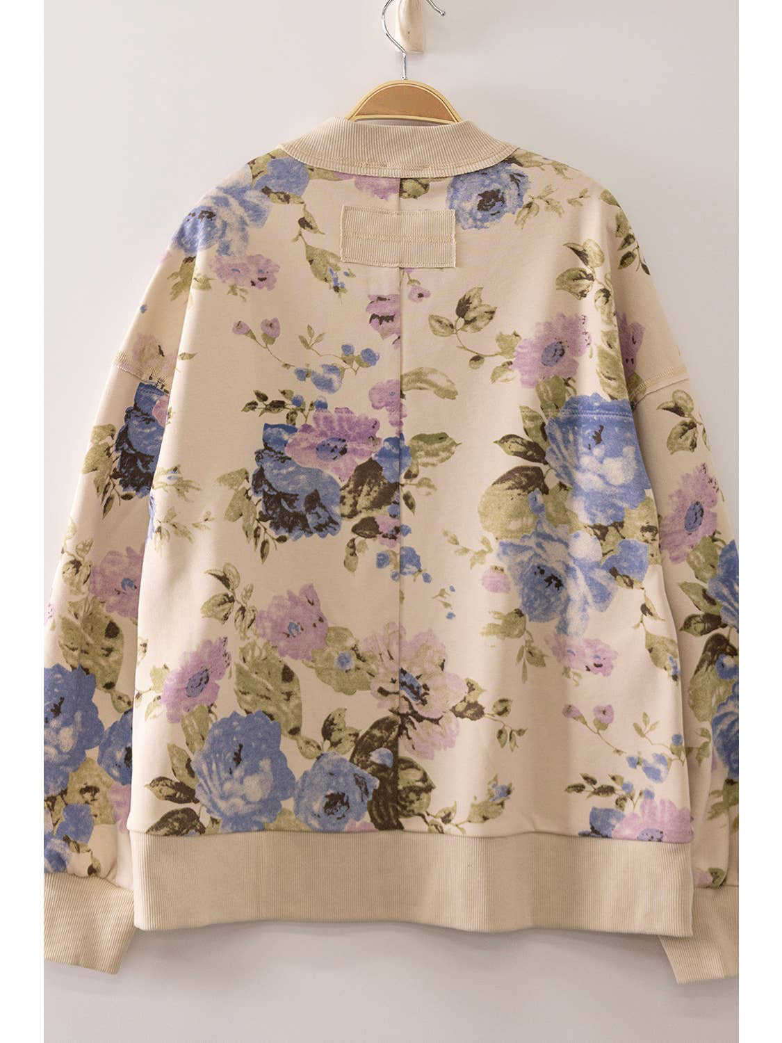 Cozy Floral Sweatshirt