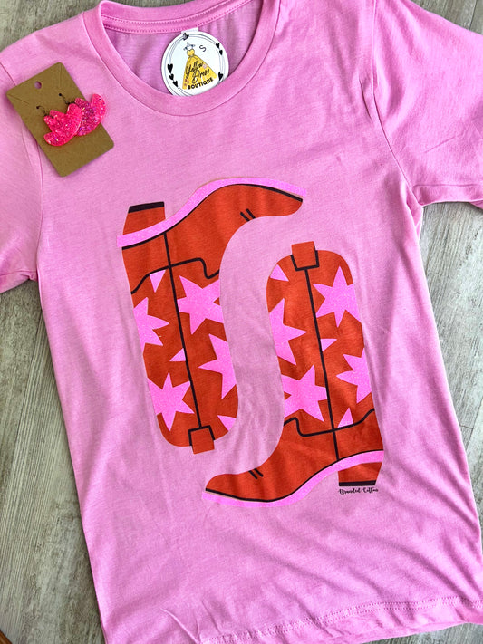 Oh My Stars Boots Tee