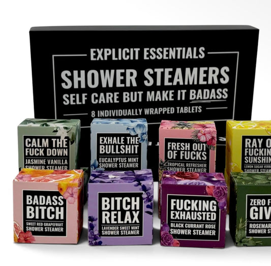 Explicit Shower Steamers Gift Box Set