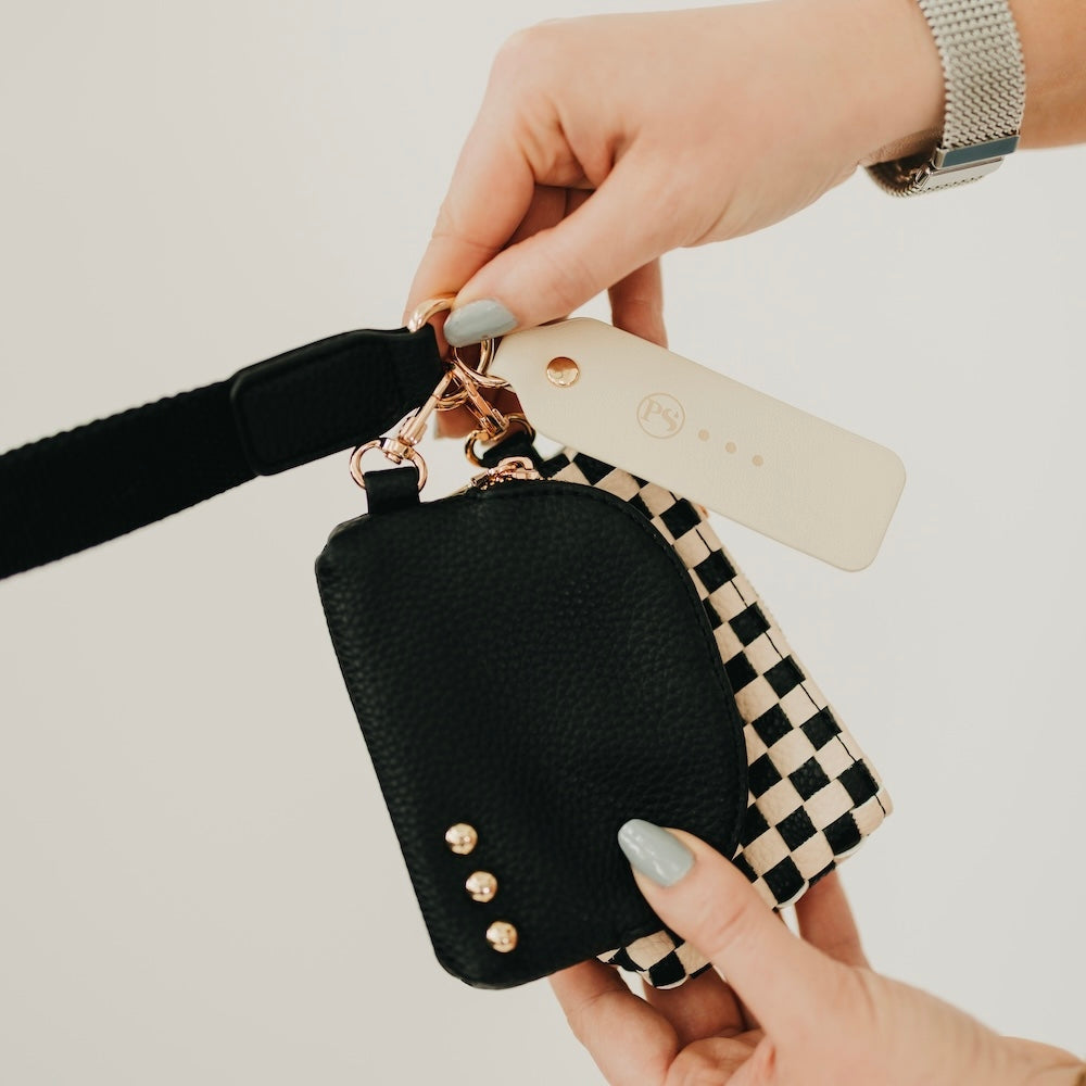 Wonderlust Woven Duo Pouch Wristlet