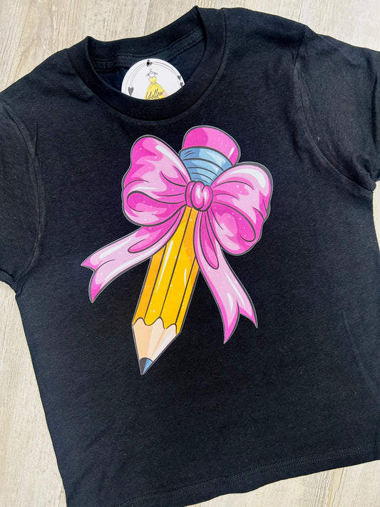 Pencil Bow Tee