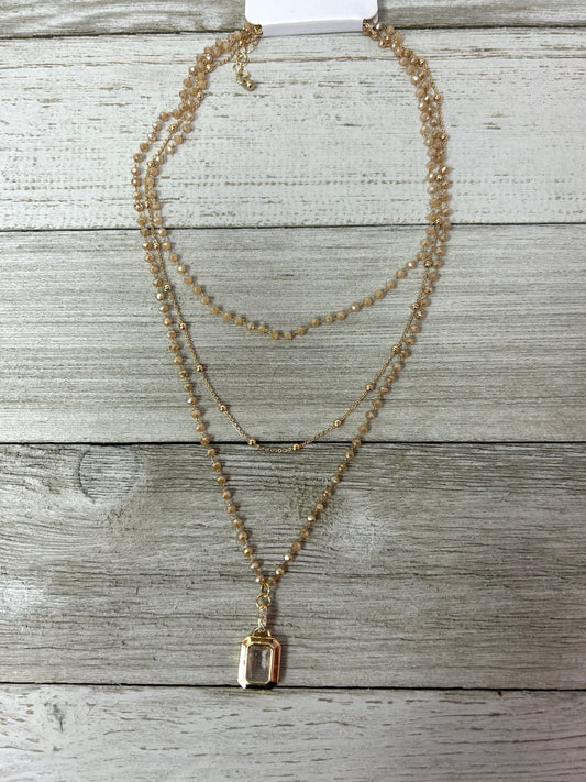 Layered Pendant Necklace