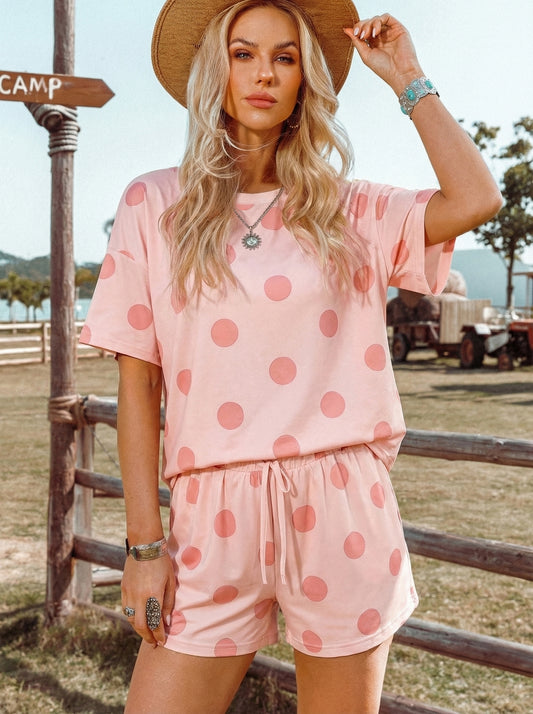 Polka Dot Short Set