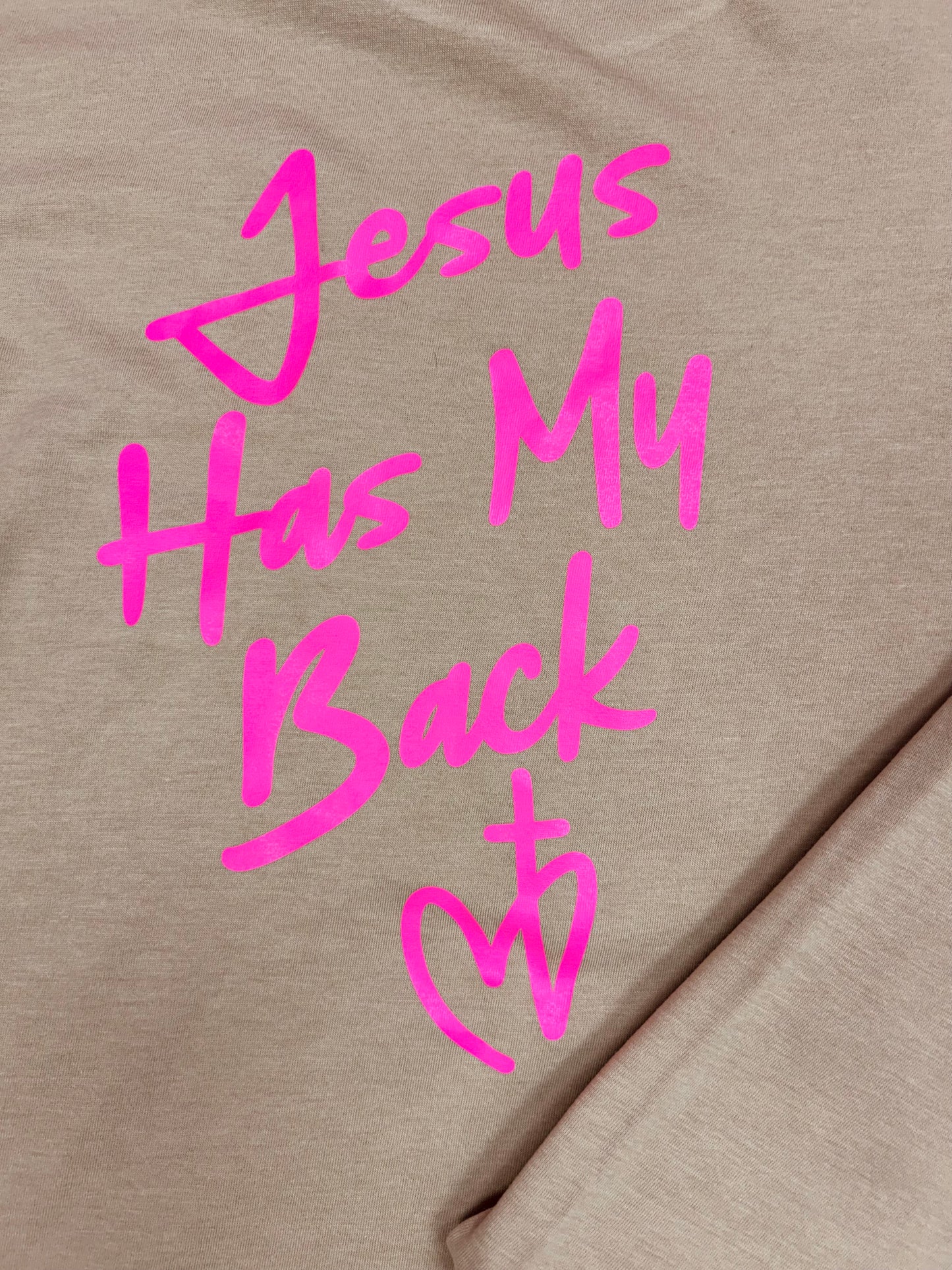 Jesus Has My Back Tee