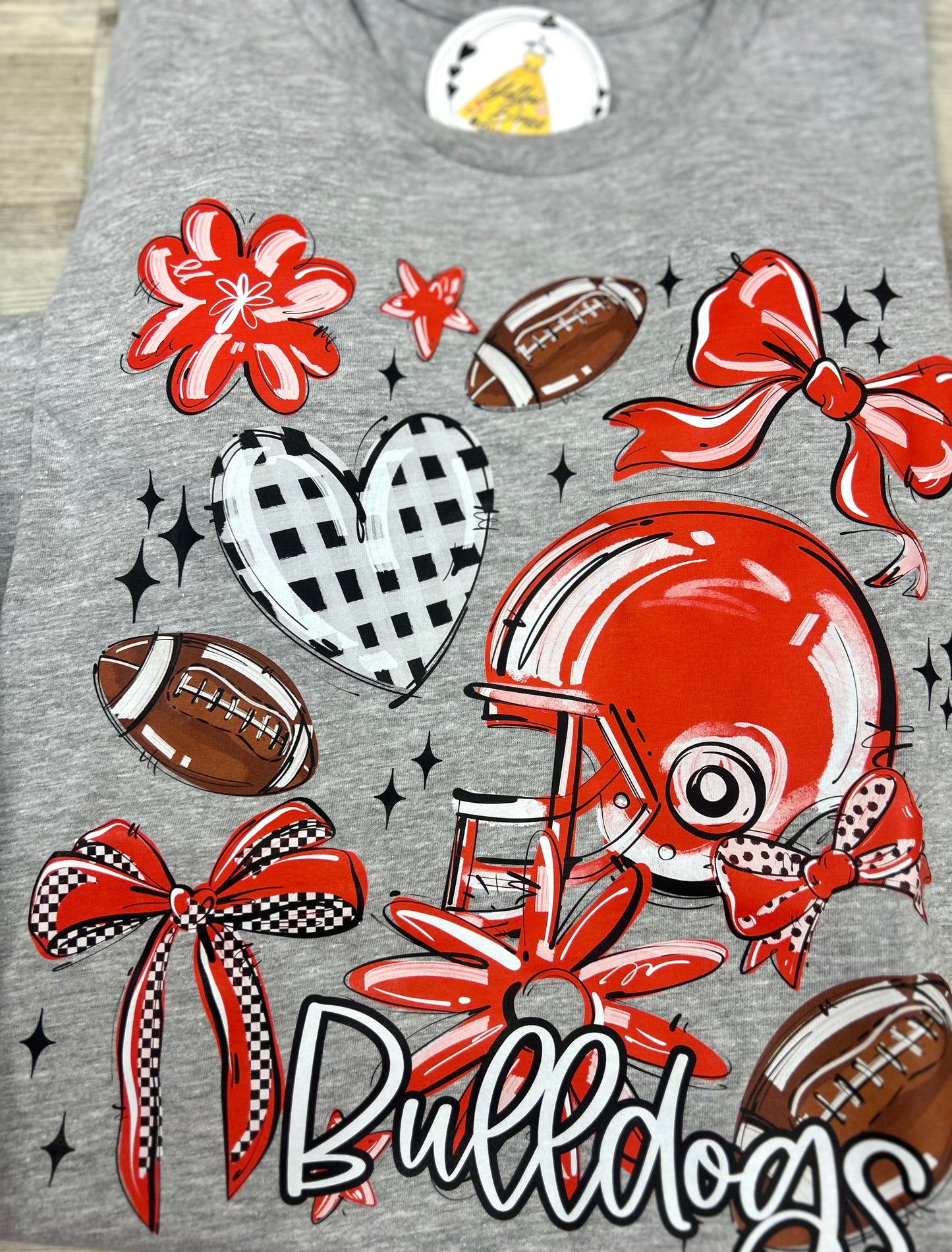 Football Spirit Collage Shirts