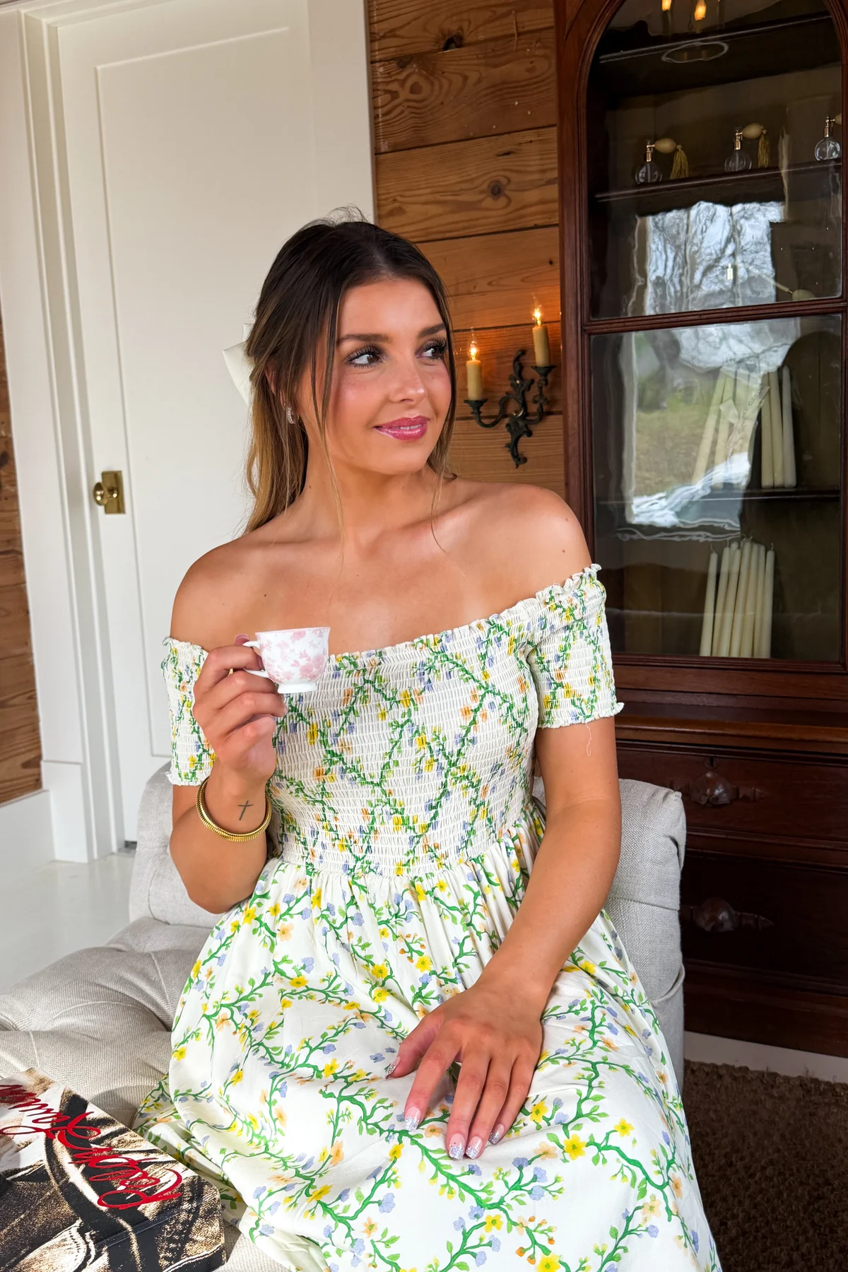 Spring Madeline Floral Dress