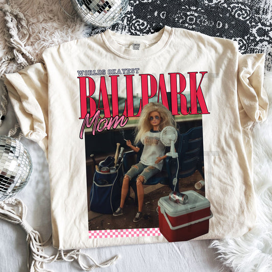 Ballpark Mom T-shirt