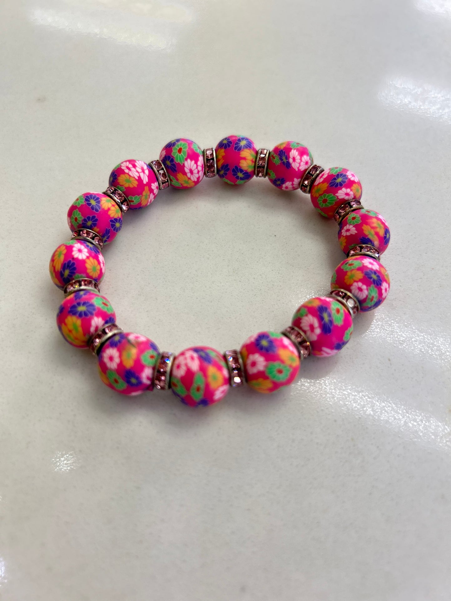 Funky Floral Bracelet