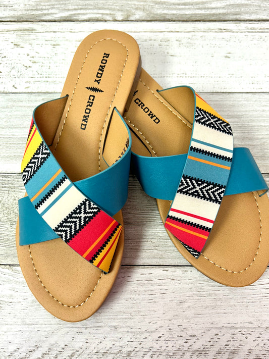 Serape Sandals