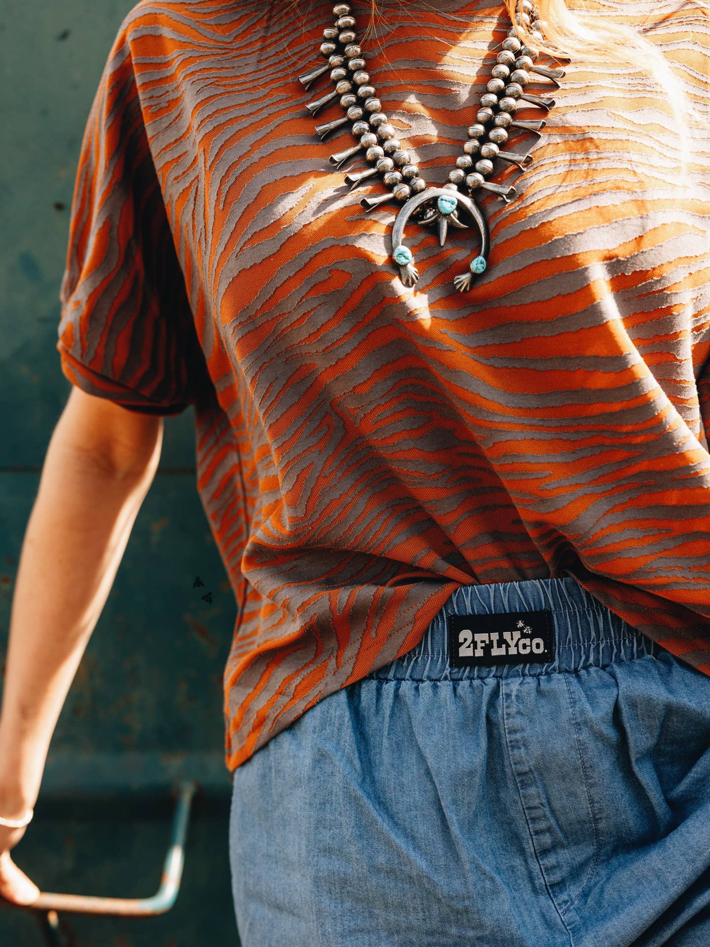 Zebra Burnout Top