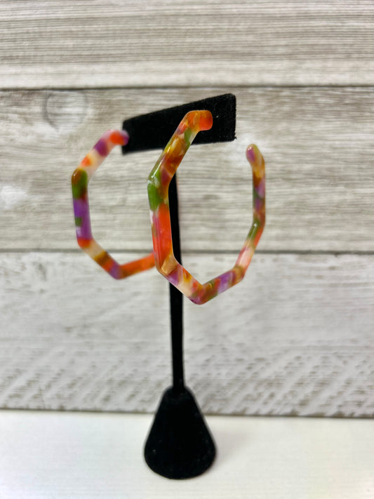 Xlarge Watercolor Hoops