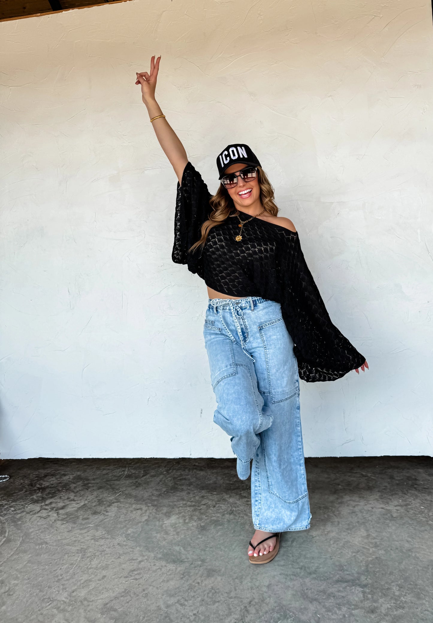 Tie Waist Jeans