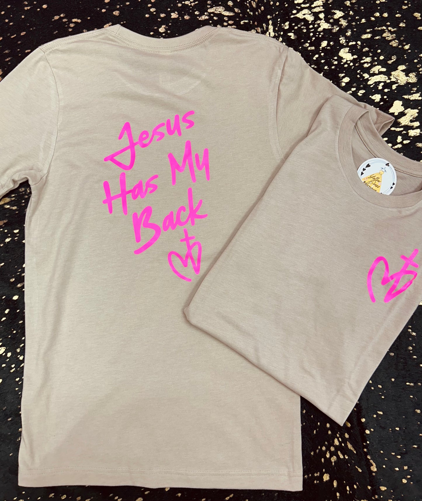 Jesus Has My Back Tee