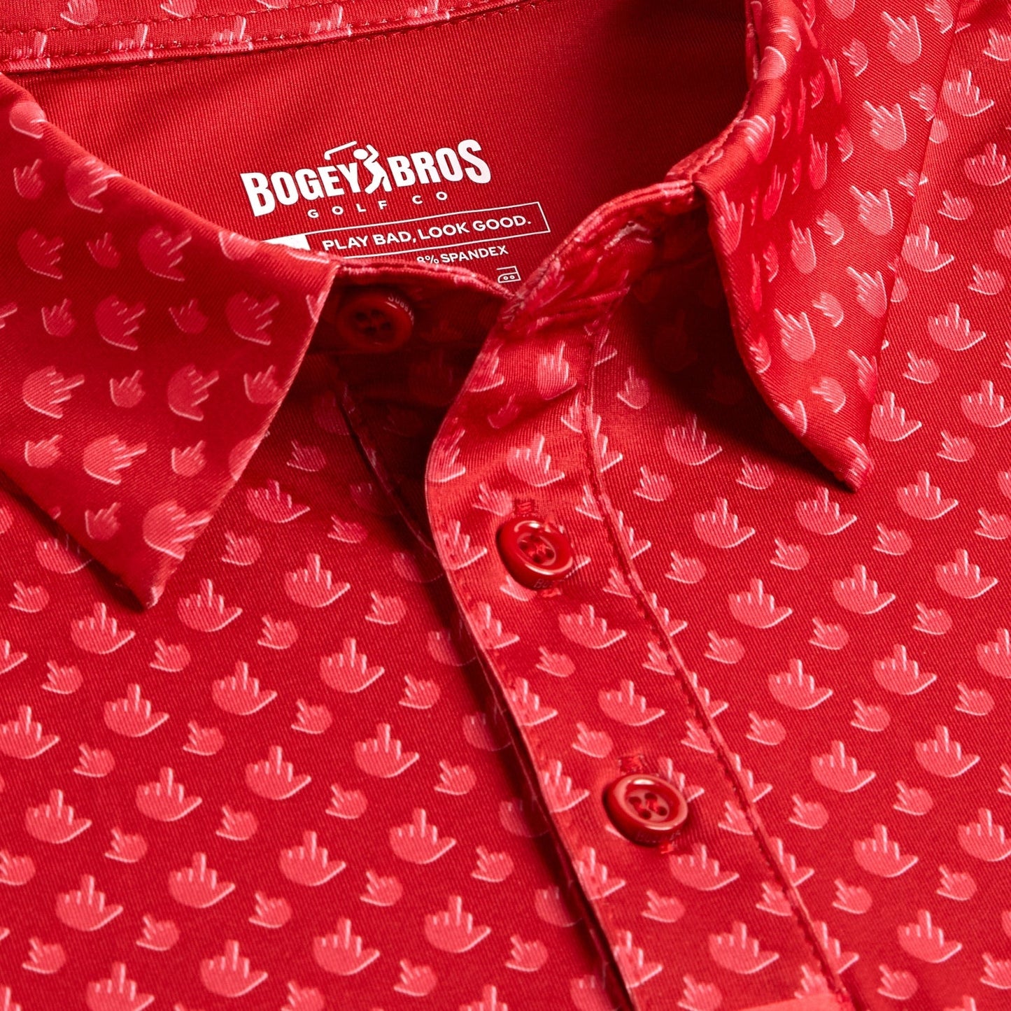 Bogey Bros Birdie Finger Polo