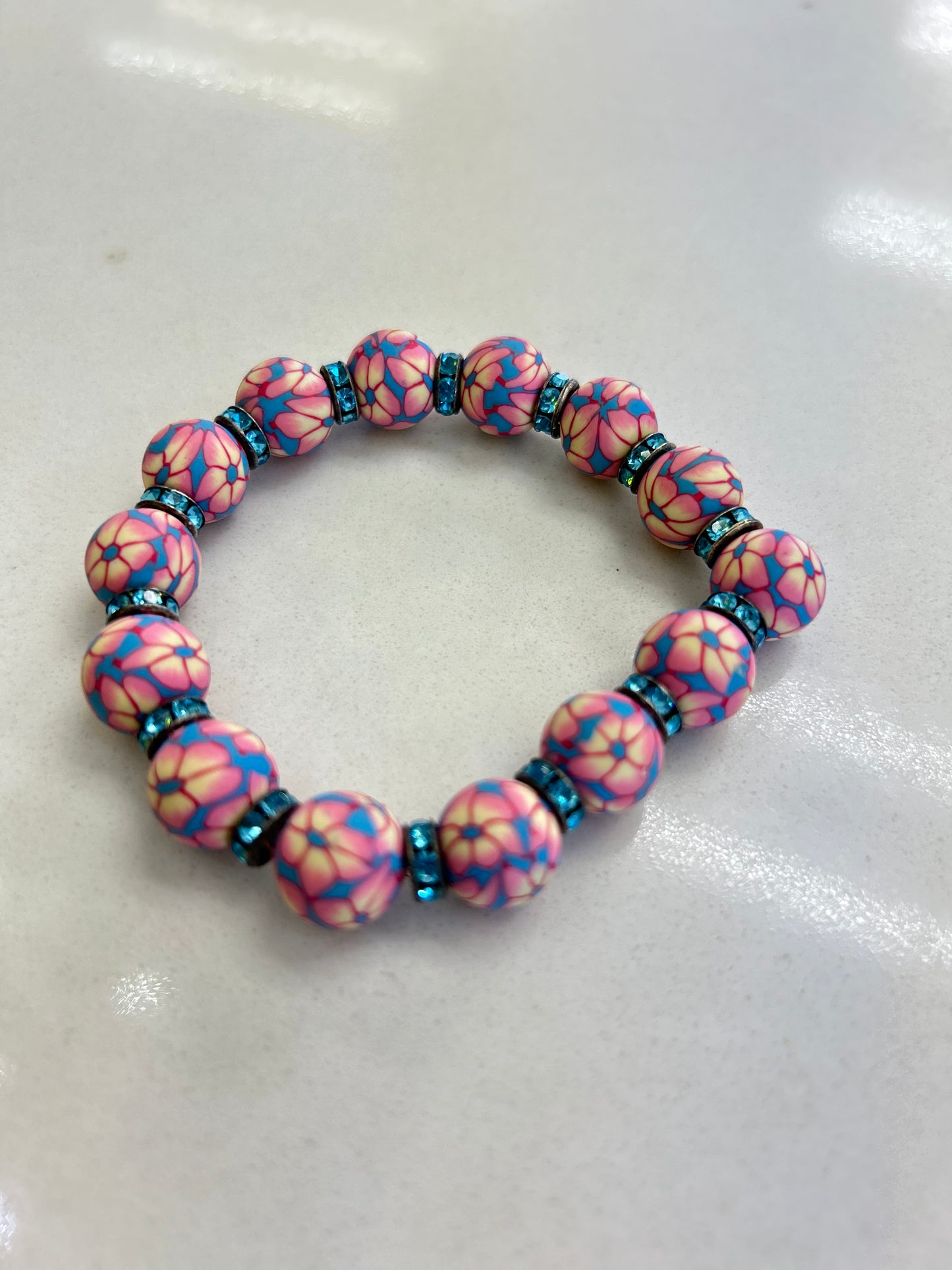 Funky Floral Bracelet