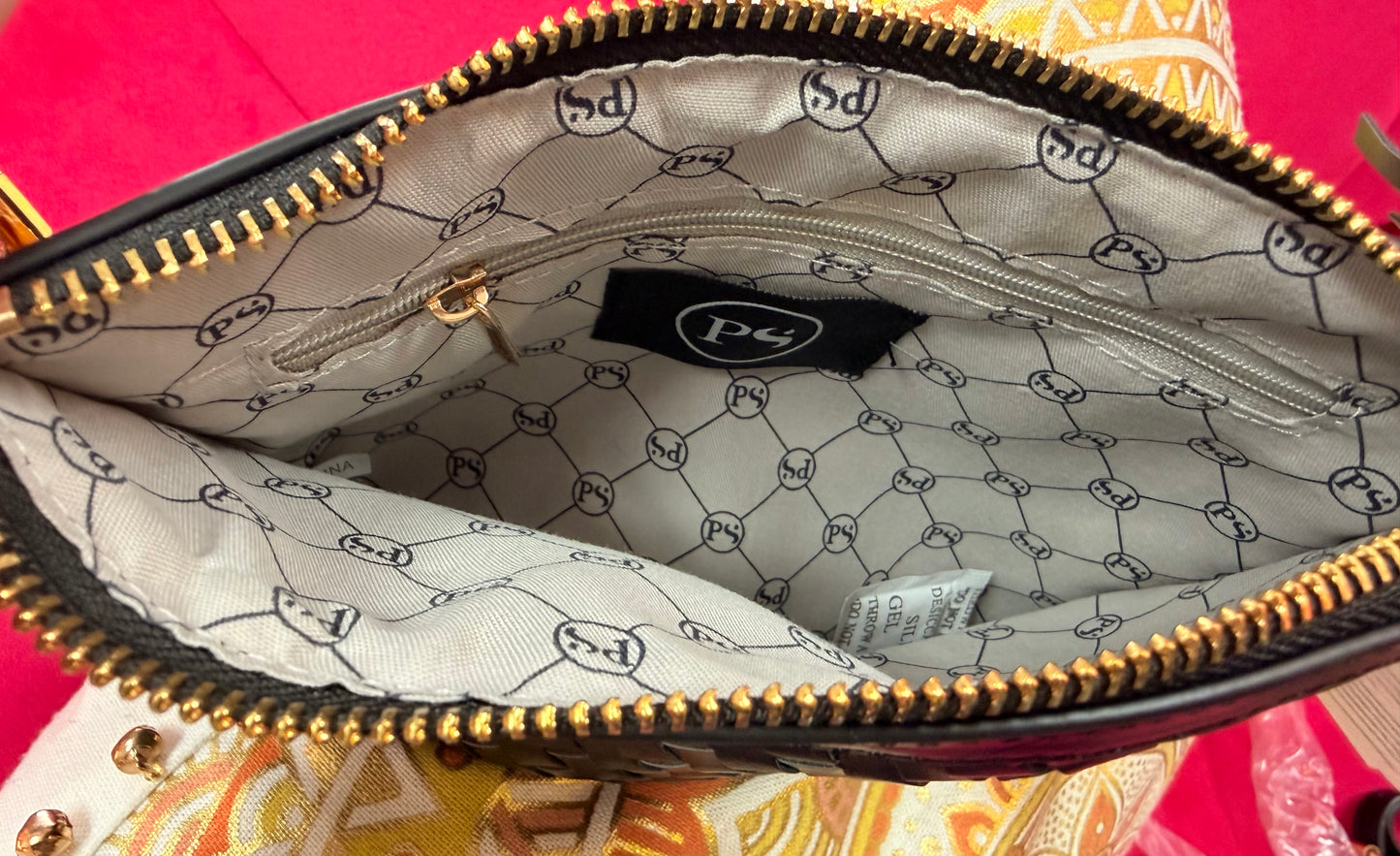 Veda Woven Crossbody/Clutch