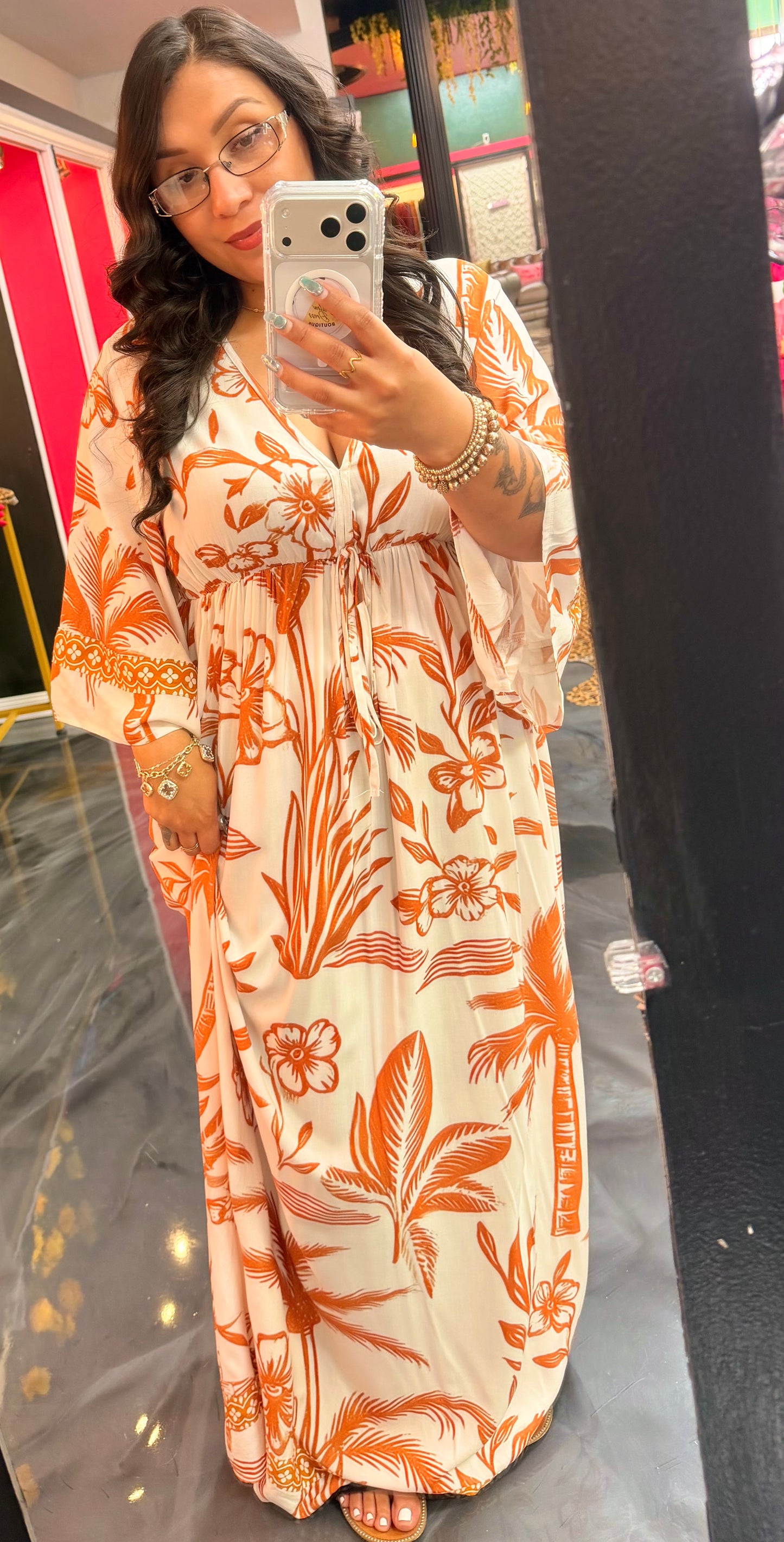 In The Jungle Kaftan Dress