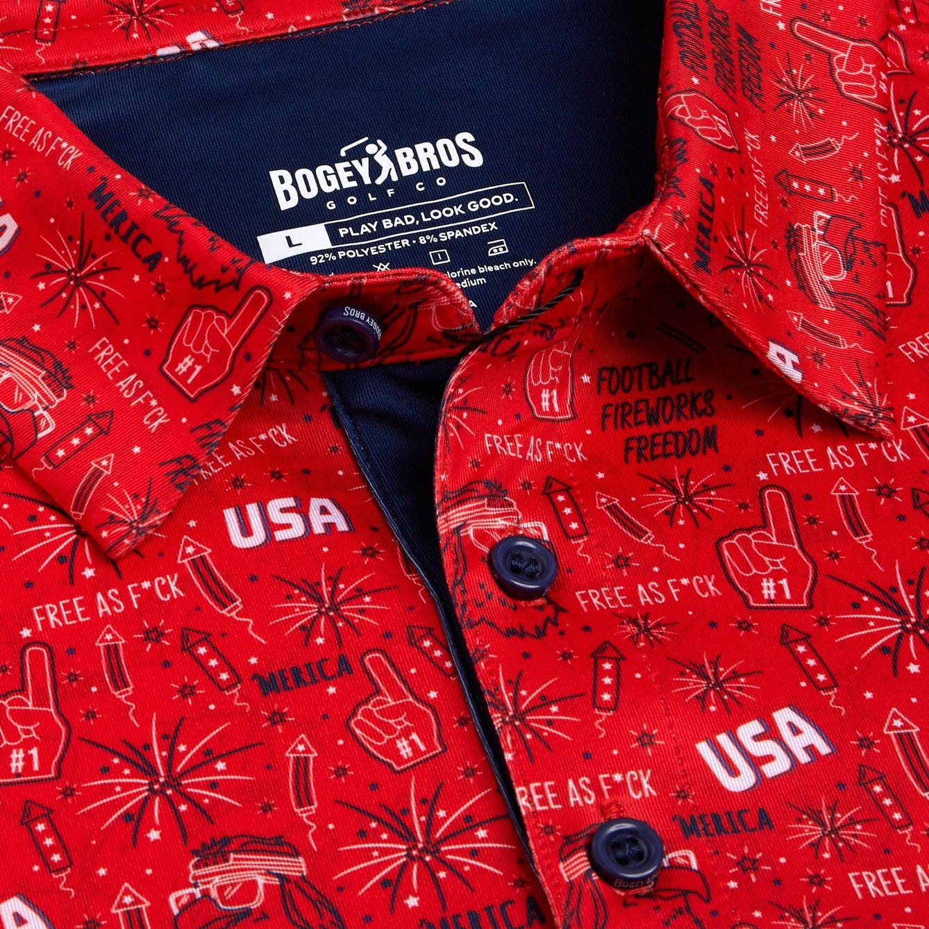 Bogey Bros Merica Polo